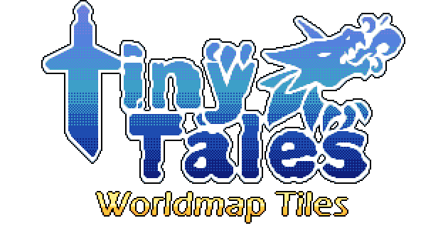 Tiny Tales Pixel : World Map 2D RPG Tileset Asset Pack
