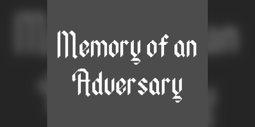 Cover image for Memory of an Adversary