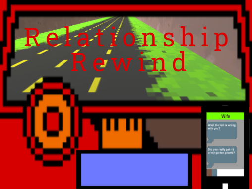Cover image for Relationship Rewind: A texting and driving game