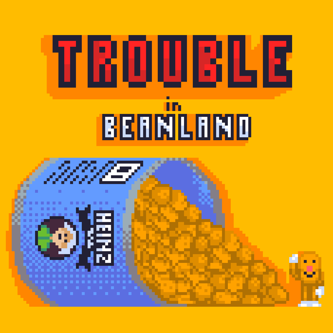 Cover image for Trouble in Bean Land