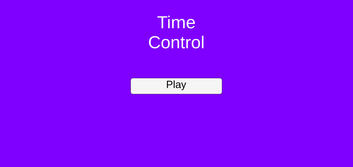 Cover image for Time Control