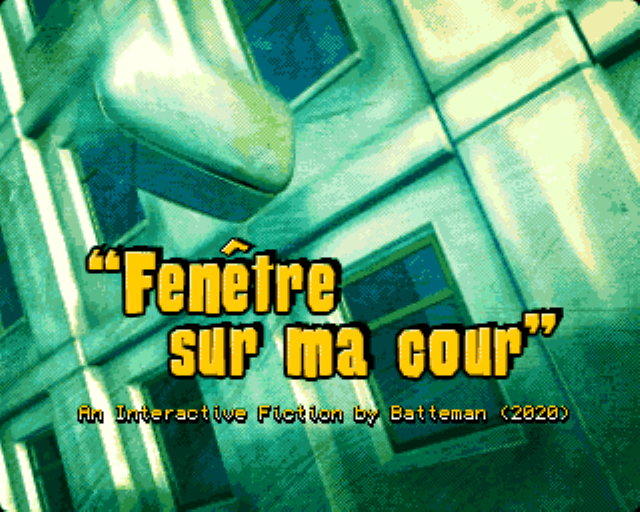 Cover image for Fenêtre sur ma cour