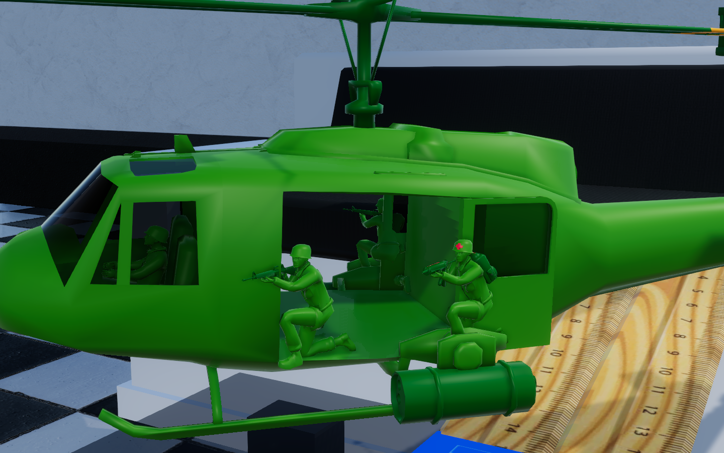 Updated Chopper Huey Model