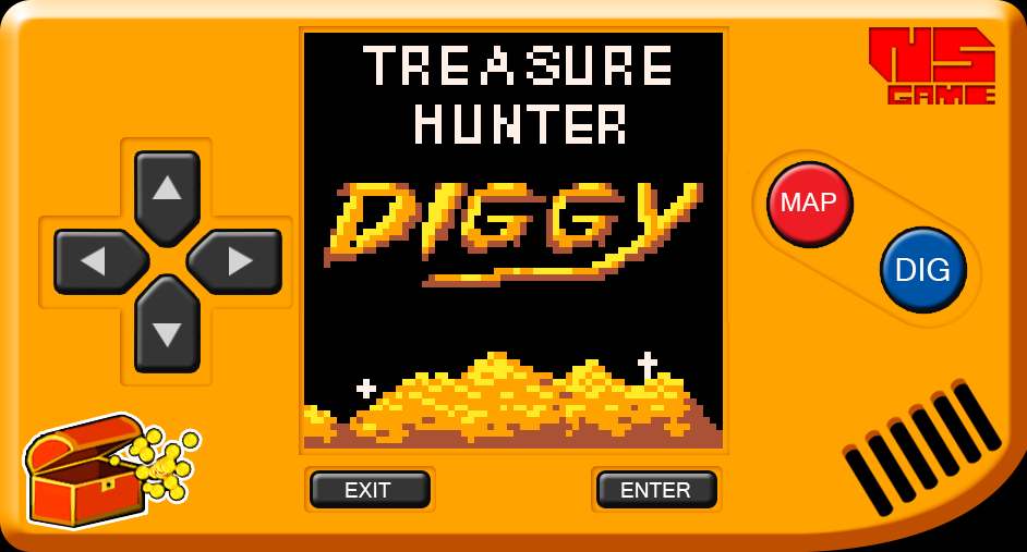 Cover image for Treasure hunter DIGGY