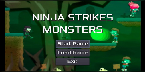 Cover image for Ninja Strikes Monsters