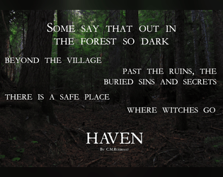 HAVEN: a Game of Witches   - Witches having a safe place to be themselves 