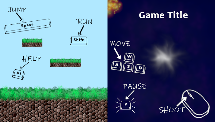 Game Controls Visualization Pack