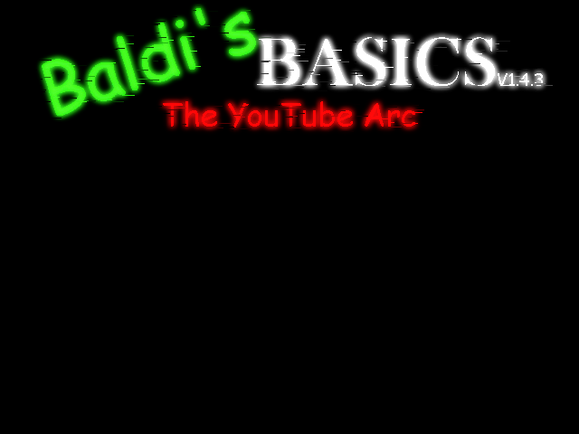 Cover image for Baldi Basic's Youtube Arc
