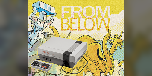 Cover image for FROM BELOW - A Real NES Game!