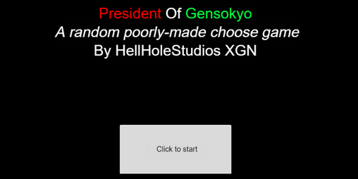 Cover image for President Of Gensokyo