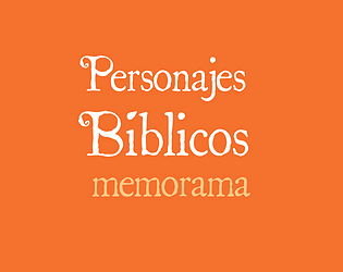 Personajes Bíblicos. Memorama