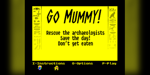 Cover image for Go Mummy! (ZX Spectrum Next)