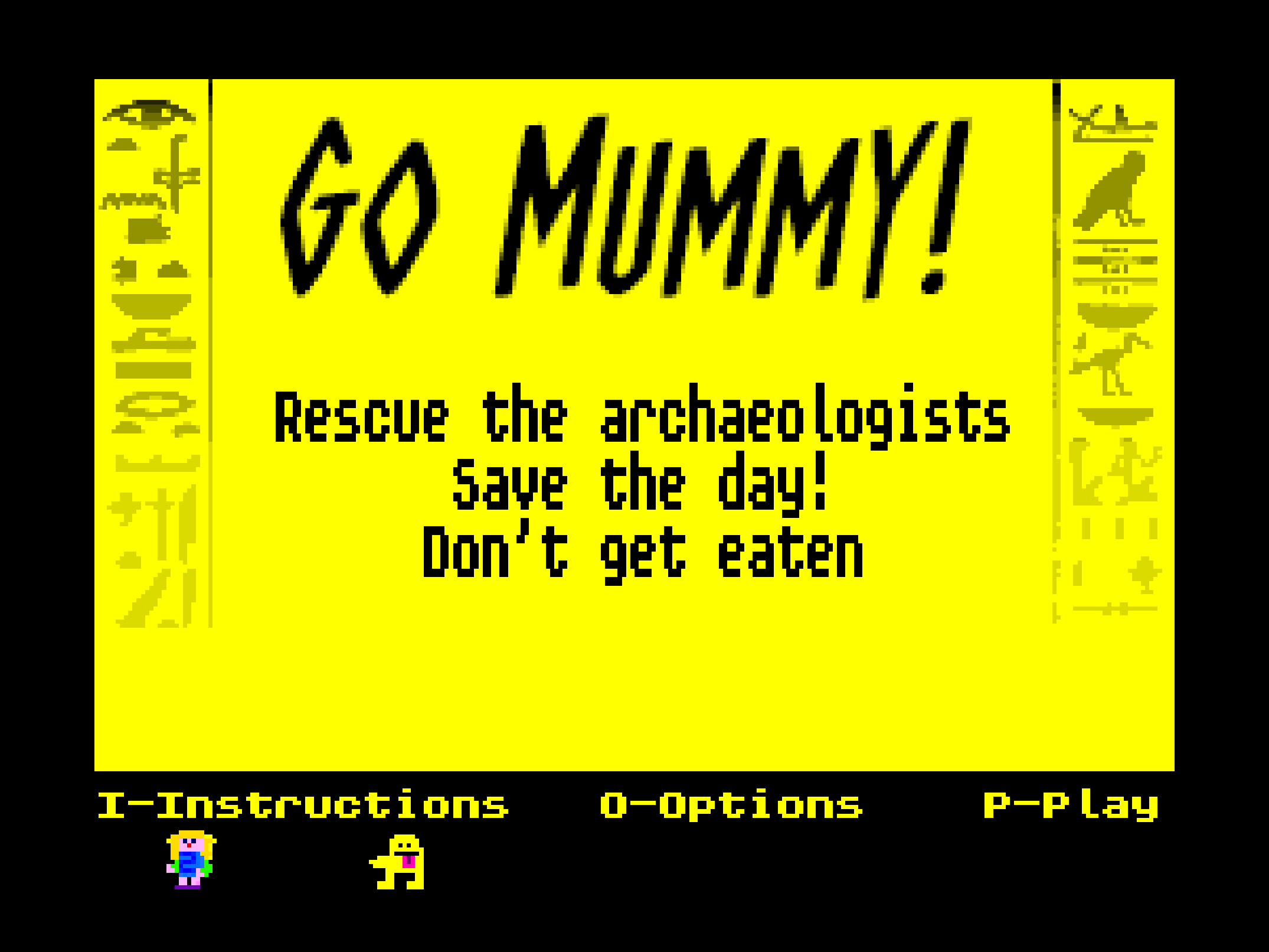 Go Mummy! (ZX Spectrum Next) by rem