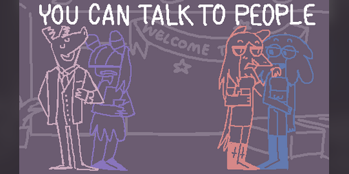 Cover image for You Can Talk To People