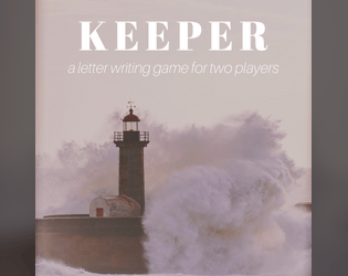 KEEPER   - A letter writing game for two players 