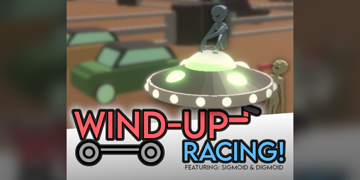 Cover image for Wind-Up Racing!