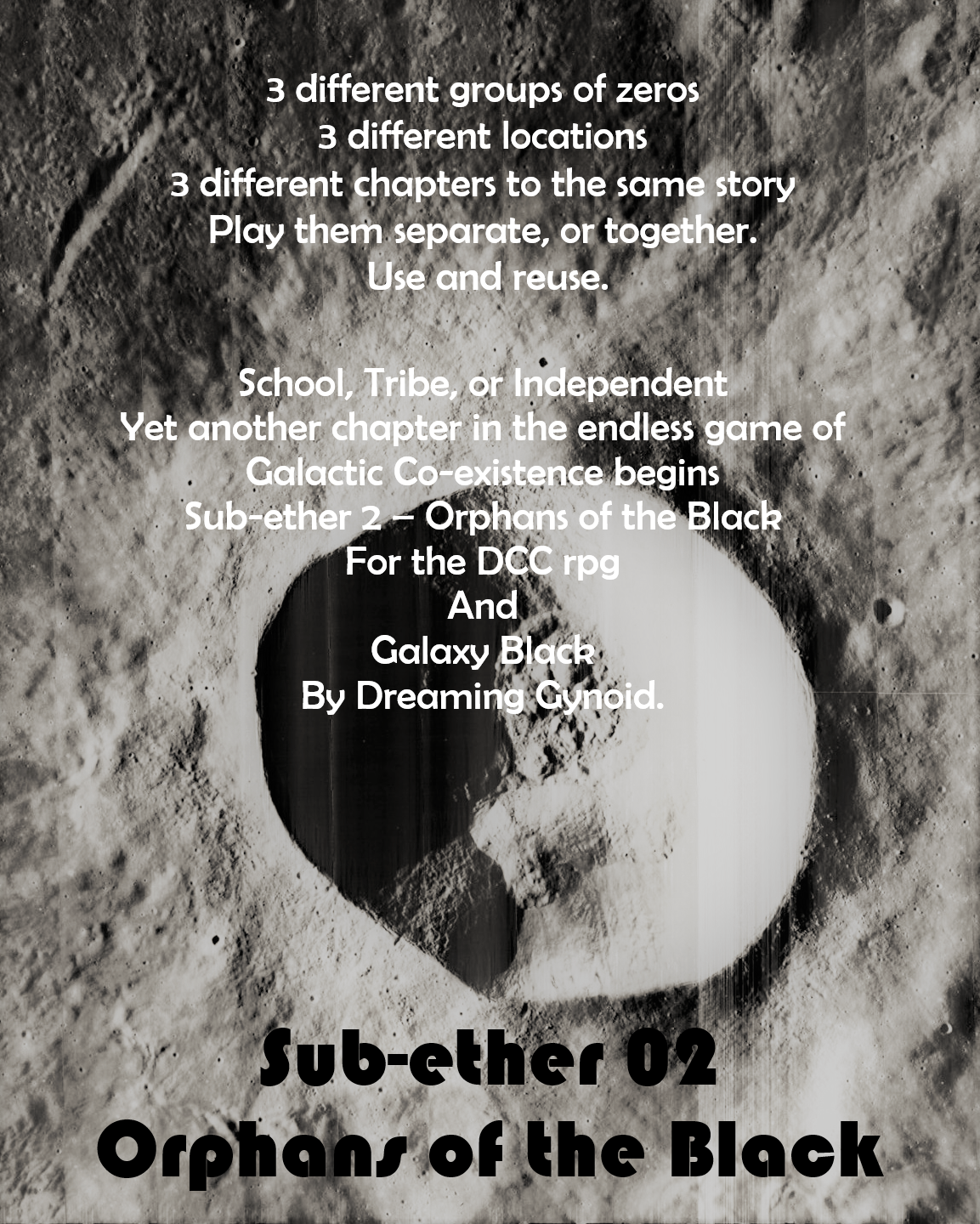 Sub-ether 2 Orphans of the Black