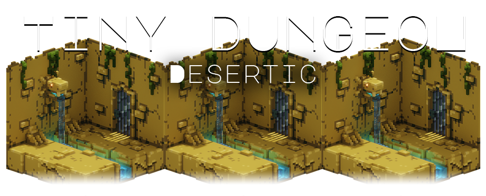 Voxel dungeon crawler environment assets : Desert