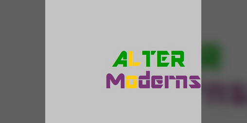 Cover image for Alter Moderns