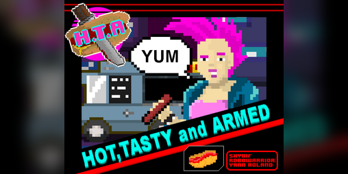 Cover image for HOT, TASTY & ARMED
