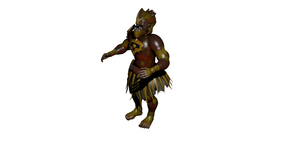 Tribal Chief 3d model