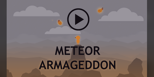 Cover image for Meteor Armageddon