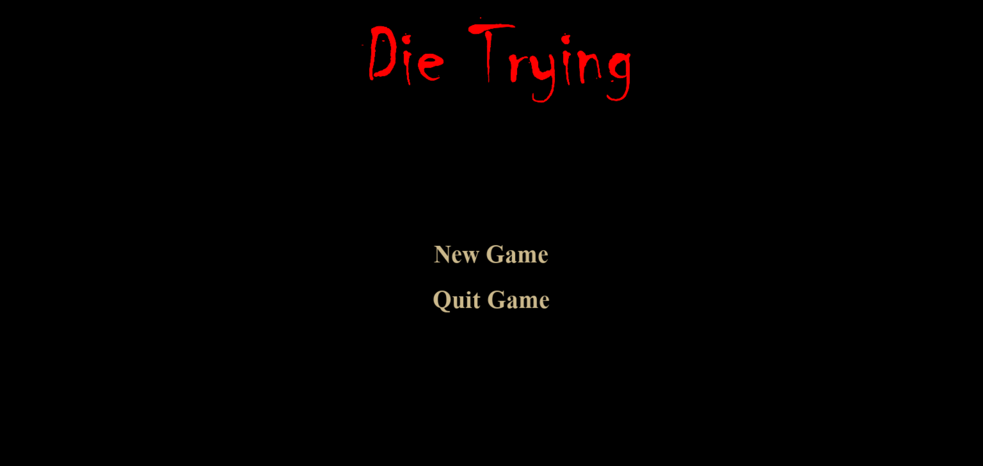Die Trying cover