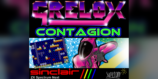 Cover image for Grelox: Contagion (ZX Spectrum Next)
