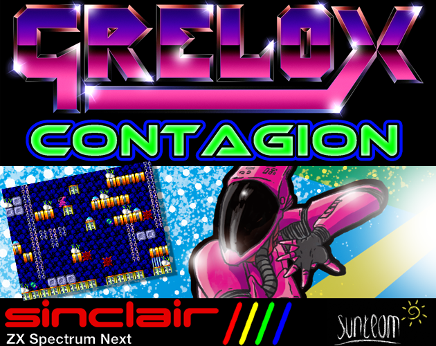 Grelox: Contagion (ZX Spectrum Next) by sunteam