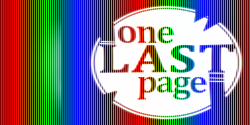 Cover image for One Last Page