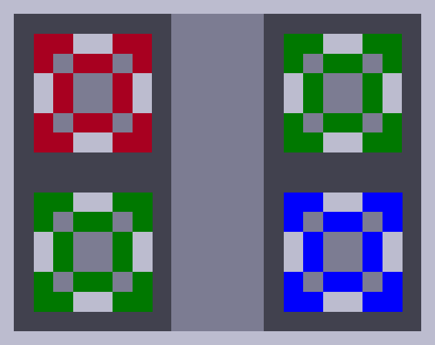 RGB Defense (Low Rez Game Jam)