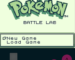 Pokemon Battle Lab (GB Studio Battle System)