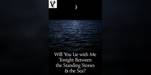 Cover image for Will You Lie with Me Tonight Between the Standing Stones & the Sea?
