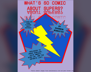 What's So Comic About Supers?   - Play comic book heroes! Built on What's So Cool About Outer Space? Part of What's So Cool About Jam. 