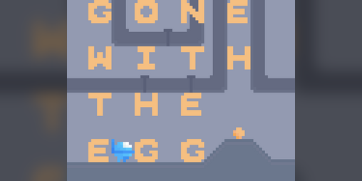 Cover image for Gone with the egg/ たまごとともにさりぬ