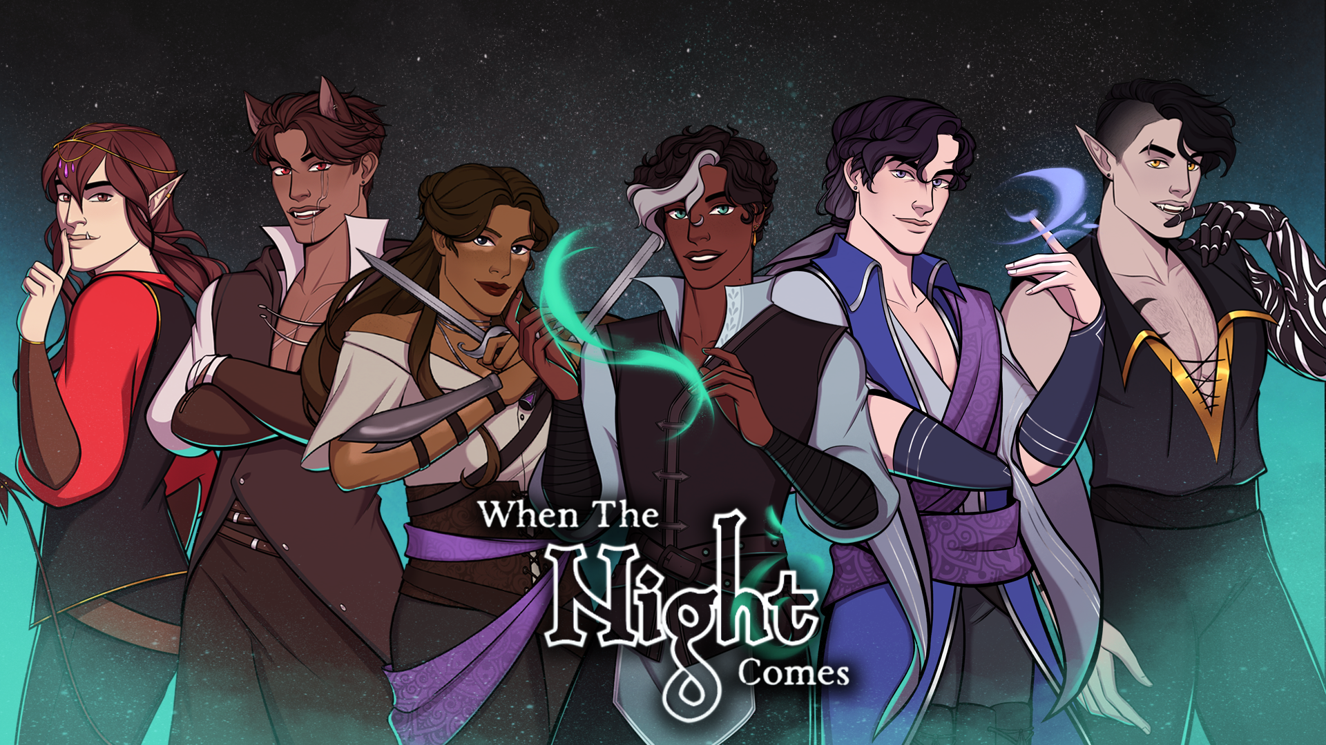 Gayming Awards Nomination: Best LGBTQ Indie Game! - When The Night Comes by  Lunaris Games