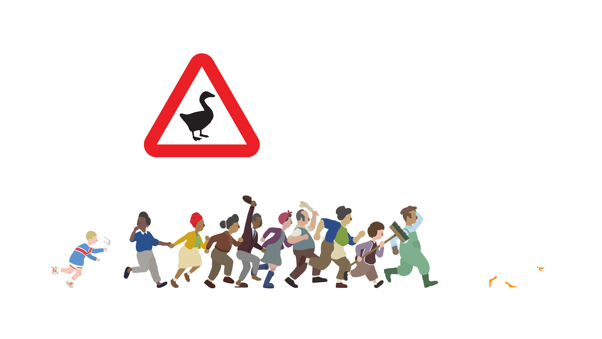 Untitled Goose Game by House House, Panic