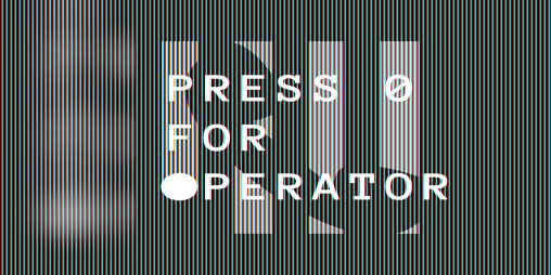 Cover image for PRESS 0 FOR OPERATOR