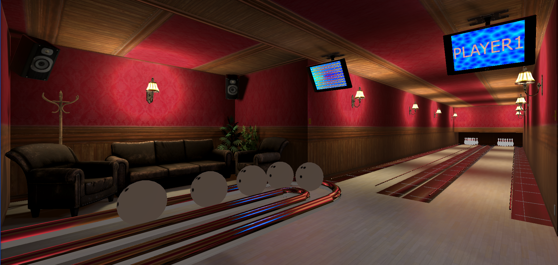 My private bowling lane