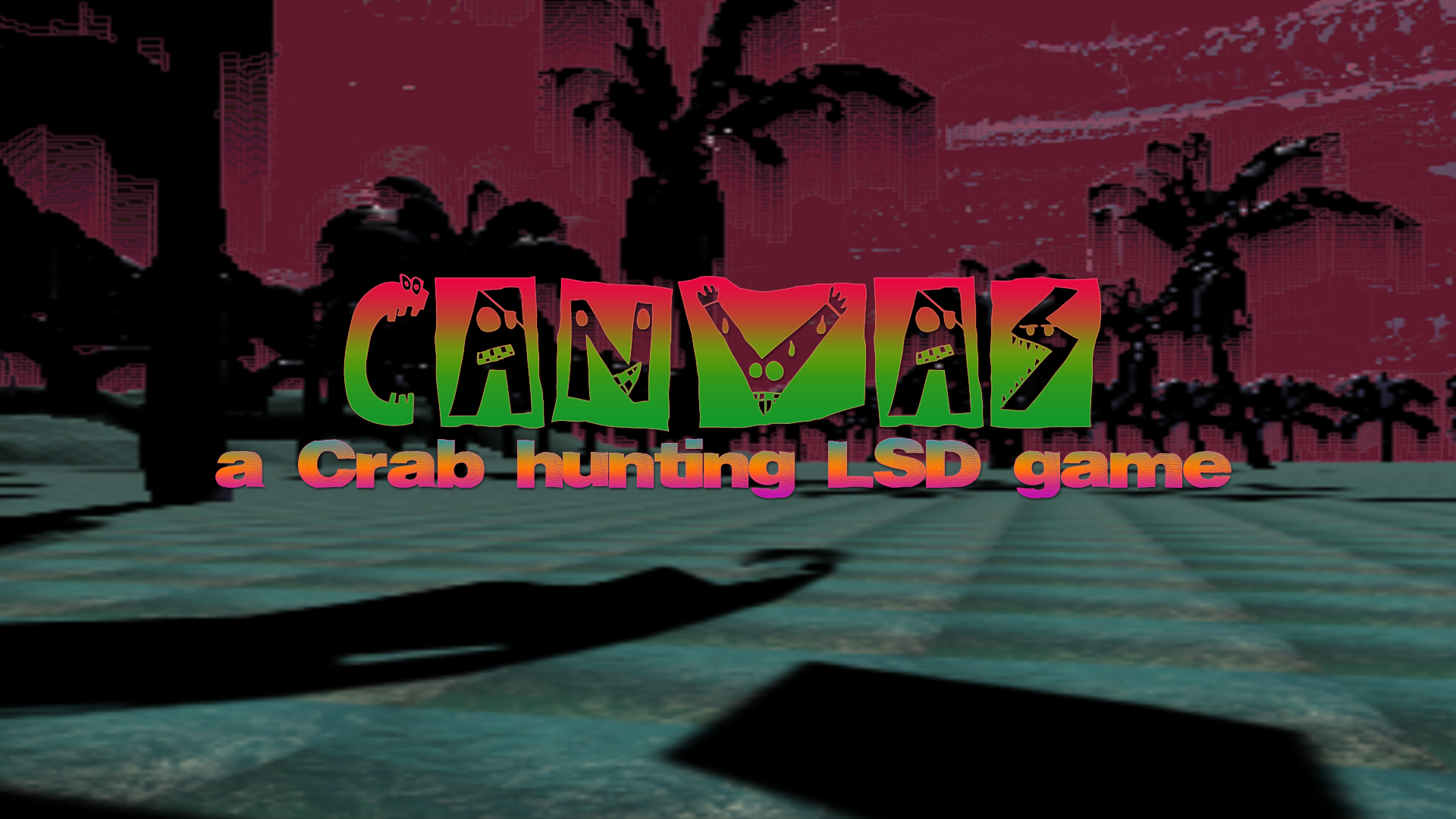 Canvas: a Crab hunting LSD game