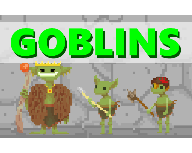 Goblins! || 2D Pixel Asset Pack by Pop Shop Packs