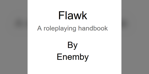 Cover image for Flawk RPG