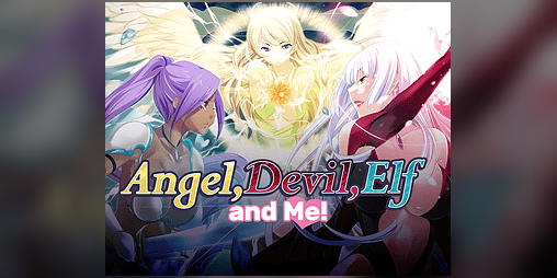 angel, devil, elf and me!