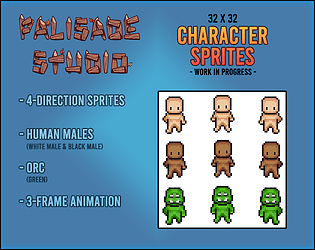 32x32 Character Template by SolaarNoble