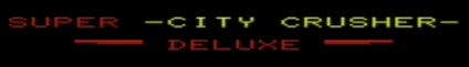 Super City Crusher DX - For VIC-20 + 3K