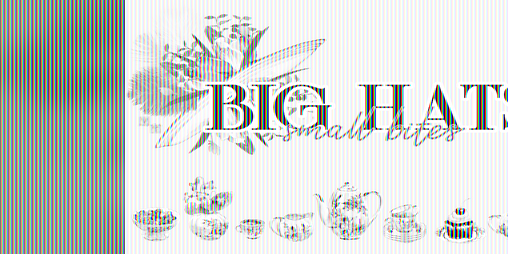 Cover image for Big Hats Small Bites