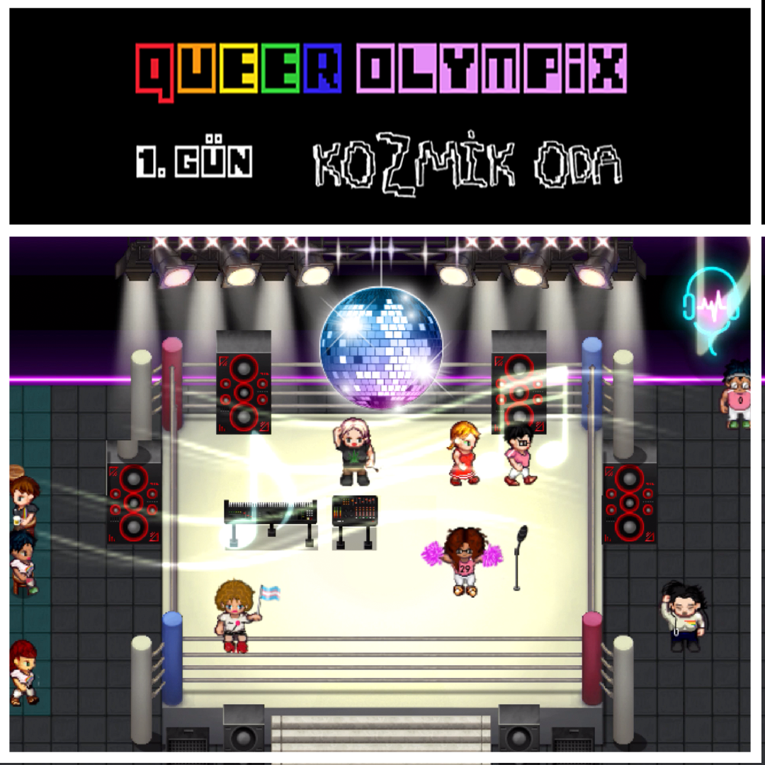 Cover image for Queer Olympix: Kozmik Oda / Cosmic Room