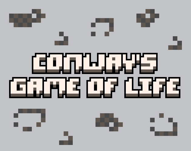 The Game of Life - John Conway's cellular automaton simulation in