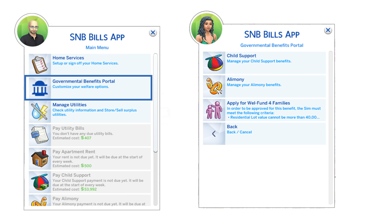 Sims pay deals