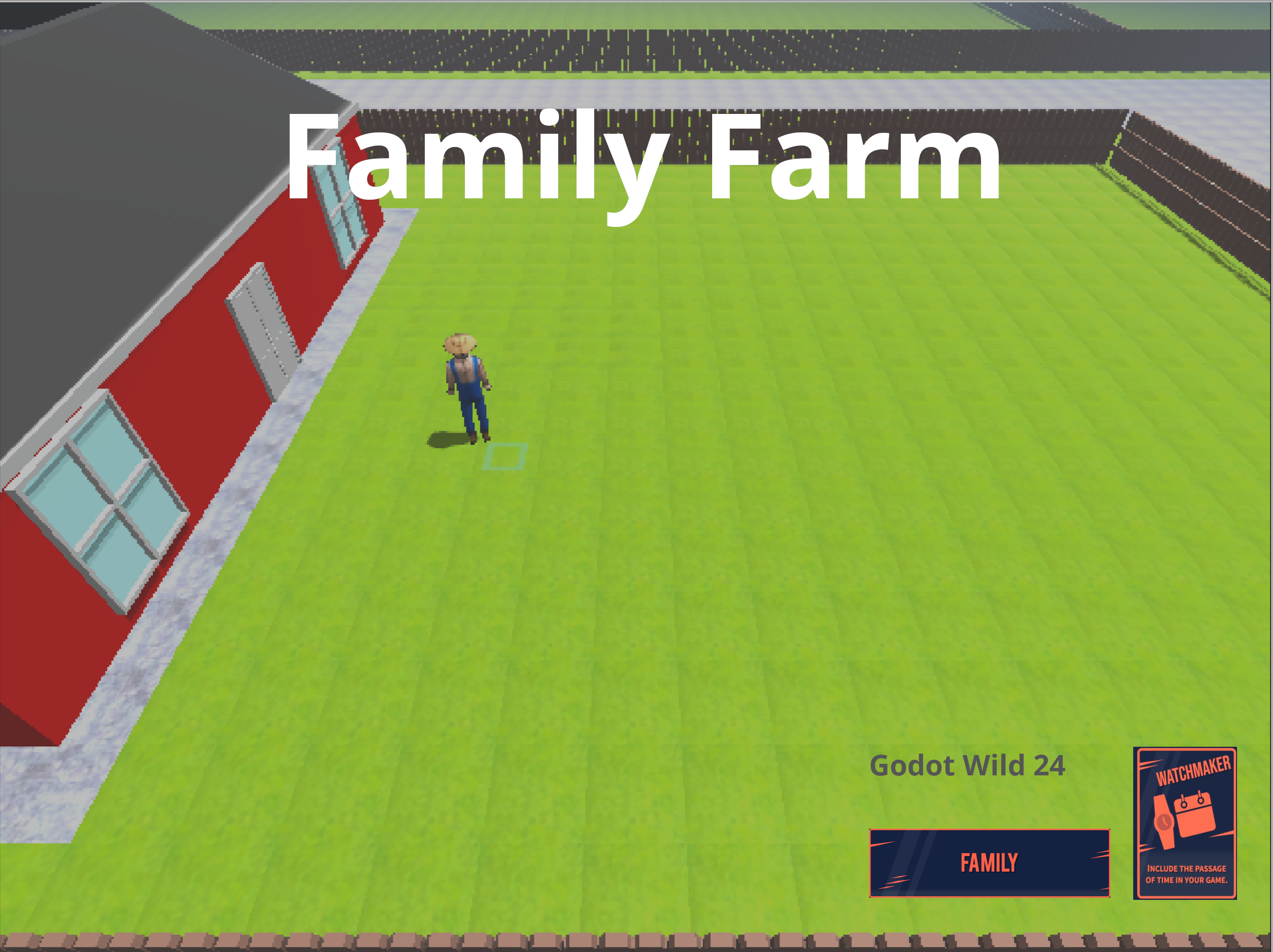 Family Farm by chefal for Godot Wild Jam #24 - Our 2 Year! - itch.io